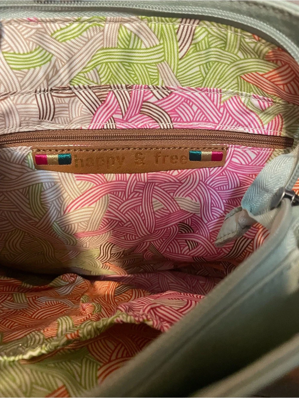 The Sak Pebbled Leather Mint Hobo Bag with Studded Front Pocket